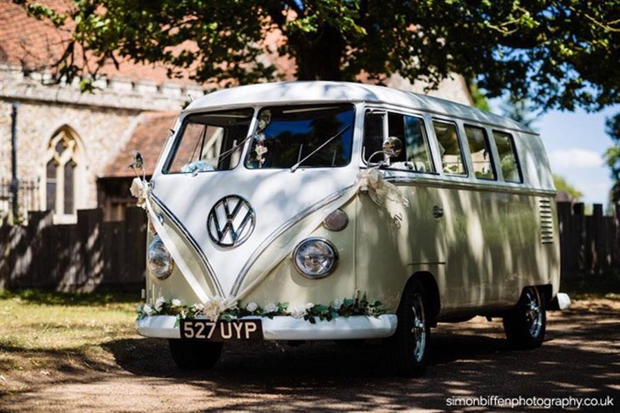VW Campervan Split Screen wedding car