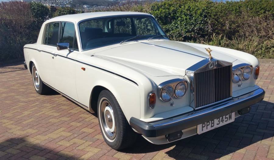 Rolls Royce Silver Shadow II wedding car