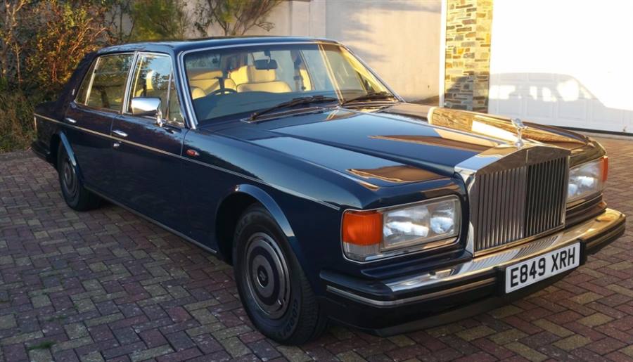 Rolls Royce Silver Spur wedding car