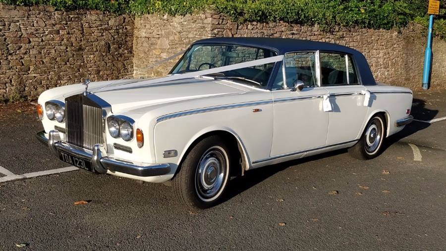 Rolls Royce Silver Shadow wedding car