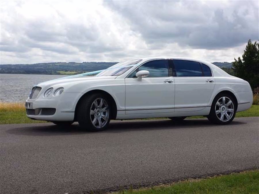Bentley Flying Spur wedding car