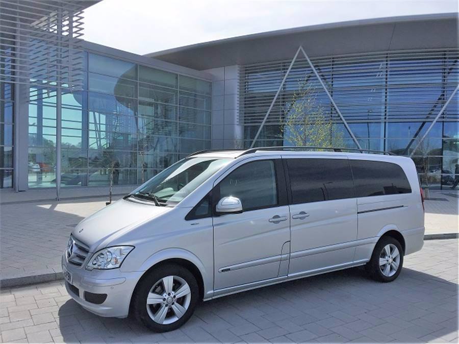Mercedes V Class wedding car