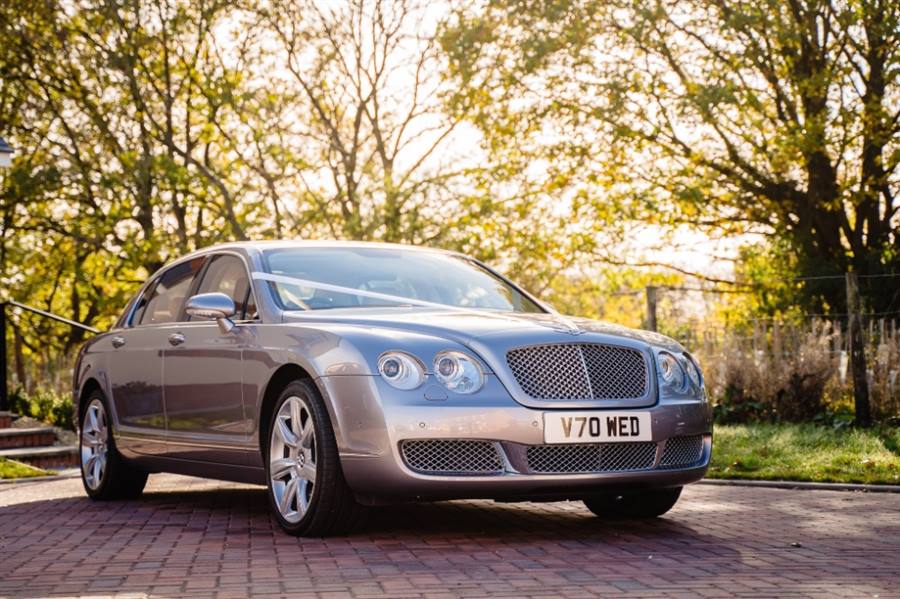 Bentley Flying Spur wedding car