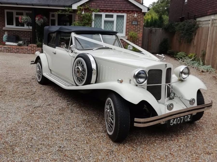 Beauford Open Top Tourer wedding car