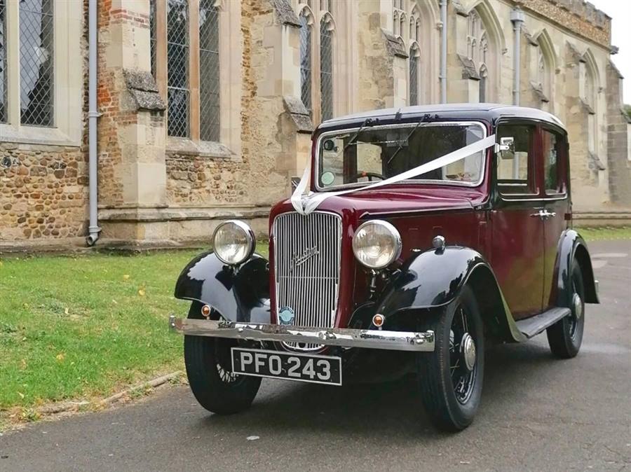 Austin 10 Saloon wedding car