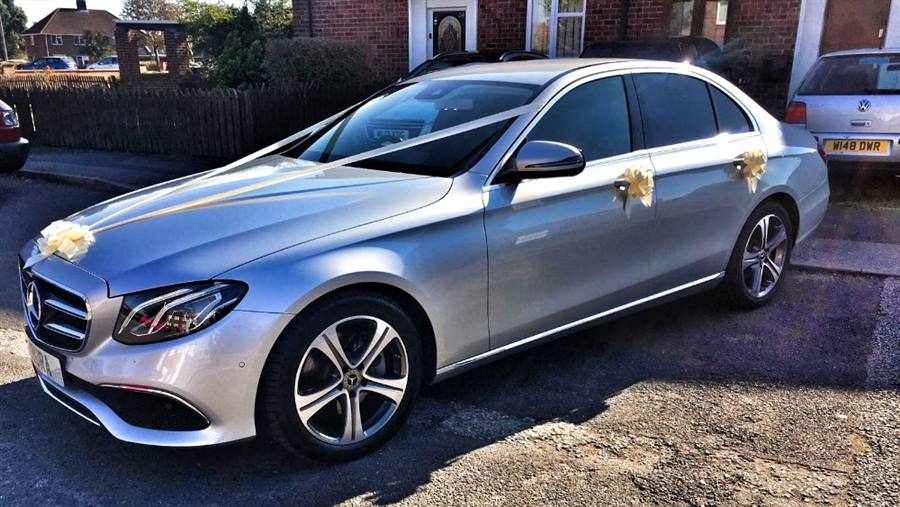 Mercedes Benz E Class wedding car
