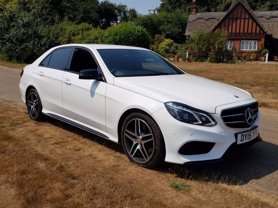 Mercedes E Class wedding car