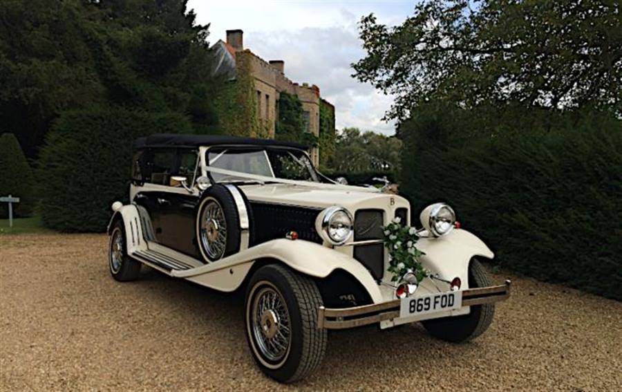 Beauford Tourer Bonnie wedding car