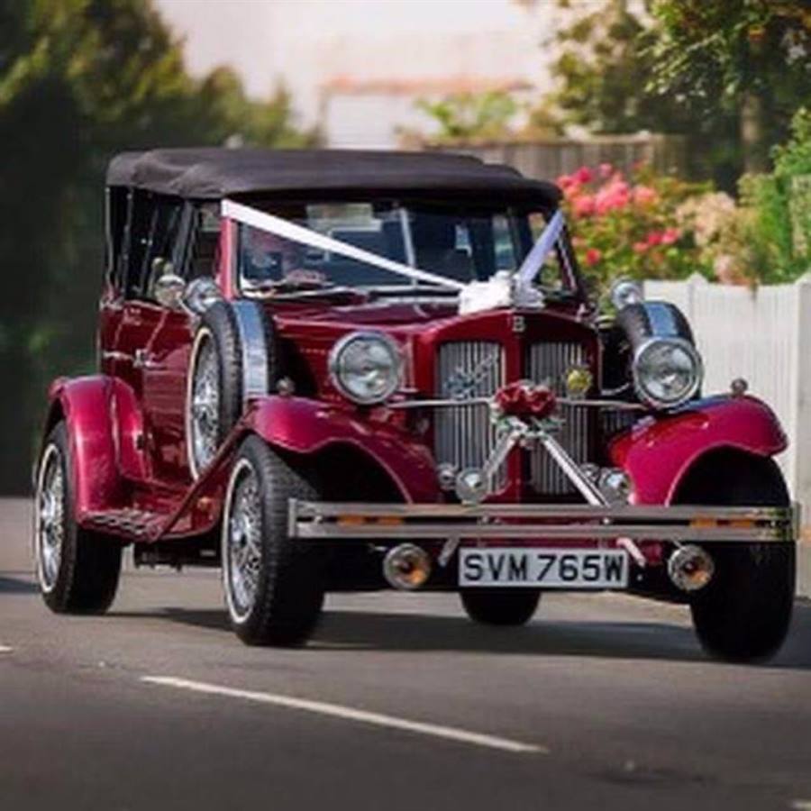 Beauford Tourer Betty wedding car