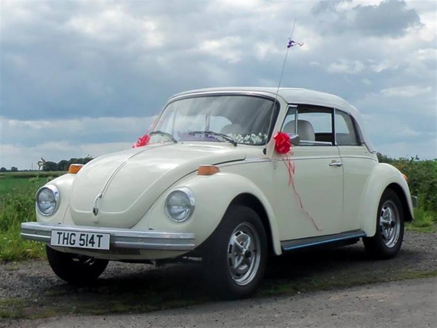 VW Beetle Lily wedding car