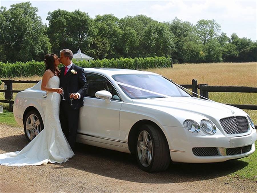 Bentley Flying Spur wedding car