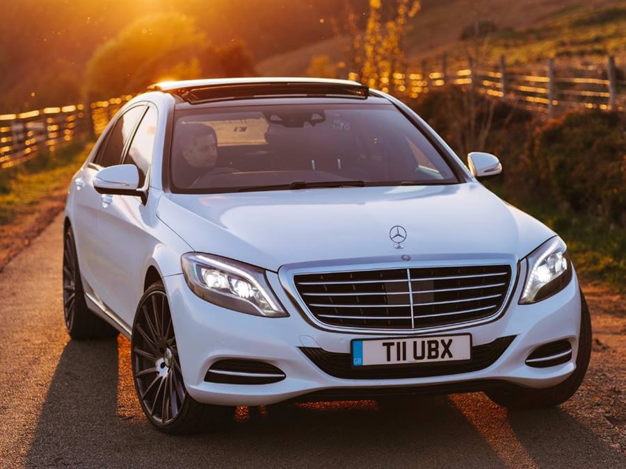 Mercedes S Class wedding car