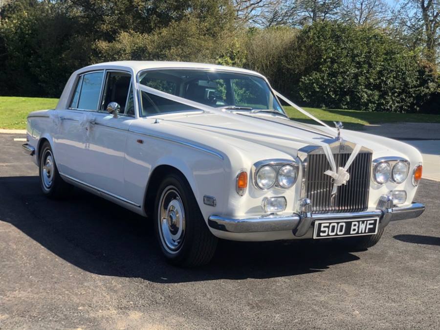 Rolls Royce Silver Shadow wedding car