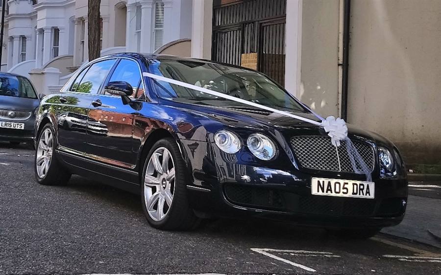 Bentley Continental Flying Spur wedding car