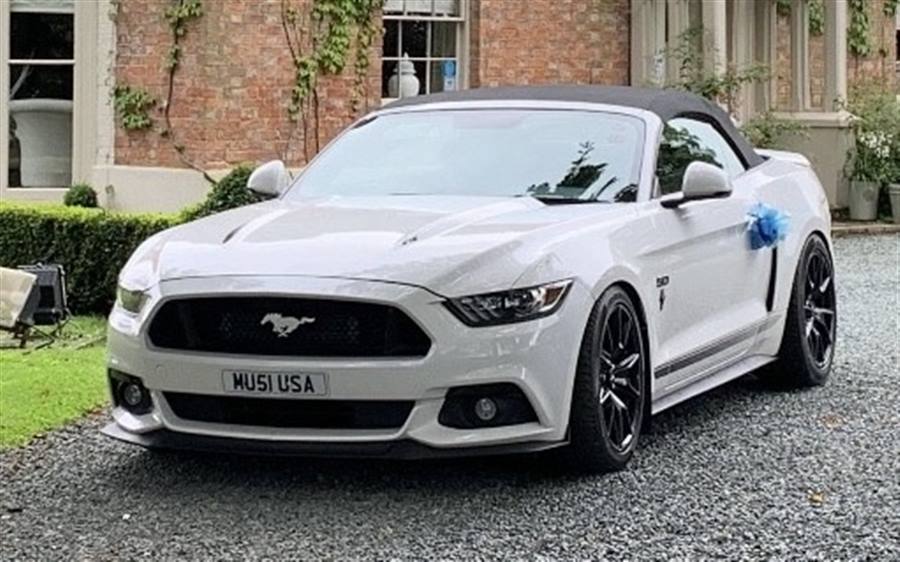 Ford Mustang GT Shadow Ed. wedding car