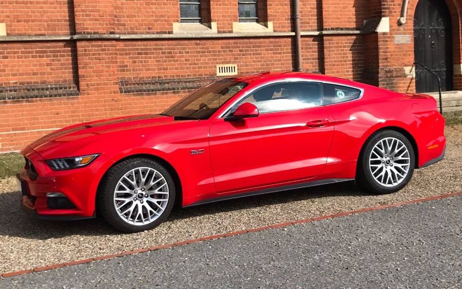 Ford Mustang GT 2016 5.0 wedding car