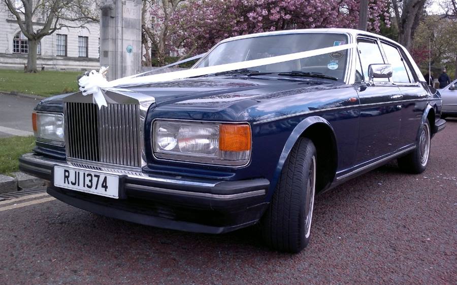Rolls Royce Silver Spirit wedding car