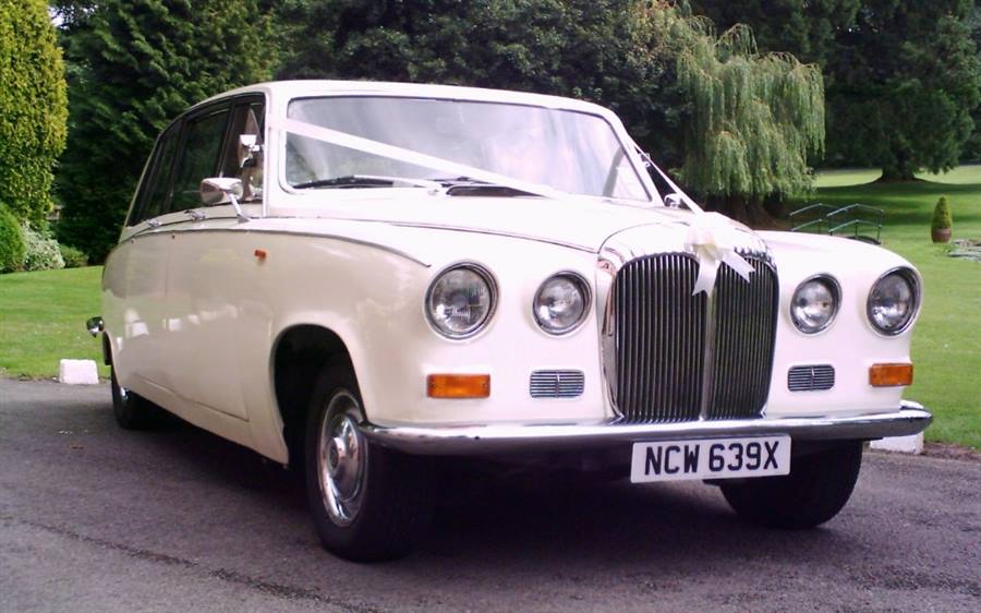 Daimler DS420 wedding car