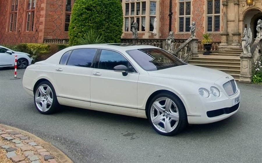 Bentley Flying Spur wedding car