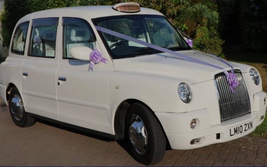 London Taxi wedding car