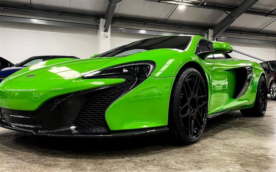 Mantis Green Maclaren Green Mantis Green McLaren 650 S Sports