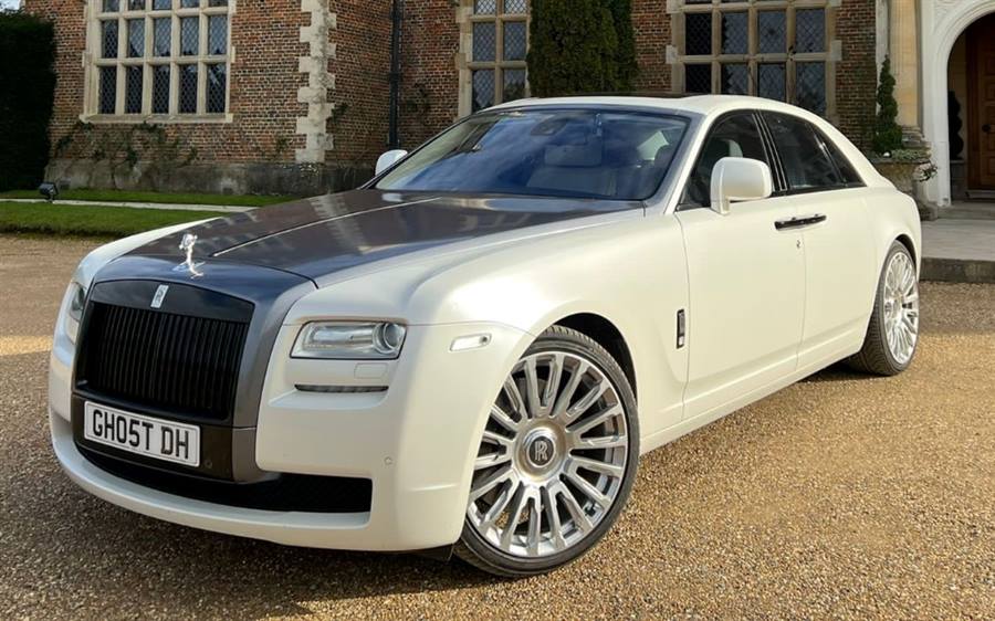 Rolls Royce Ghost wedding car
