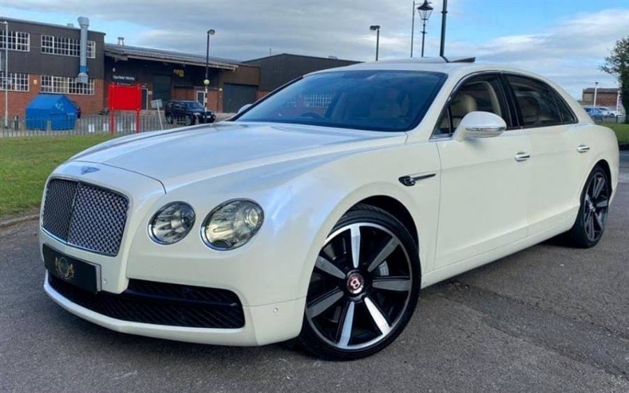 Bentley Continental Flying Spur wedding car