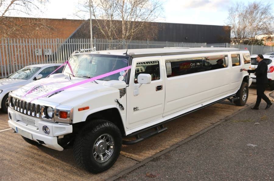 Hummer H2 wedding car