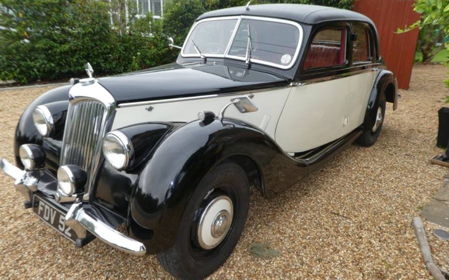 Riley RMA 1947 wedding car