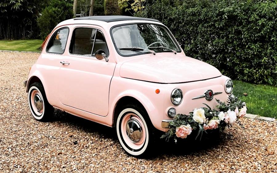 Fiat Classic 500 D wedding car