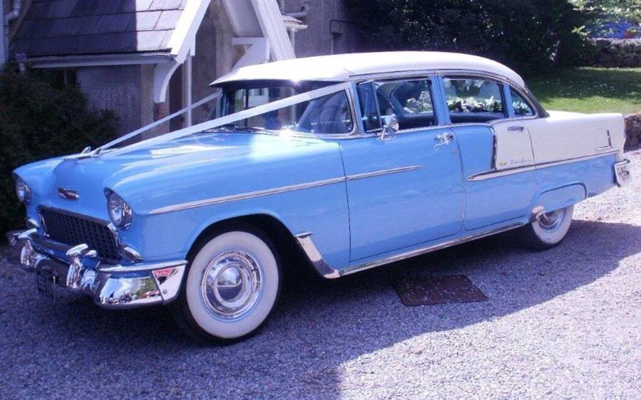Chevrolet Bel Air wedding car