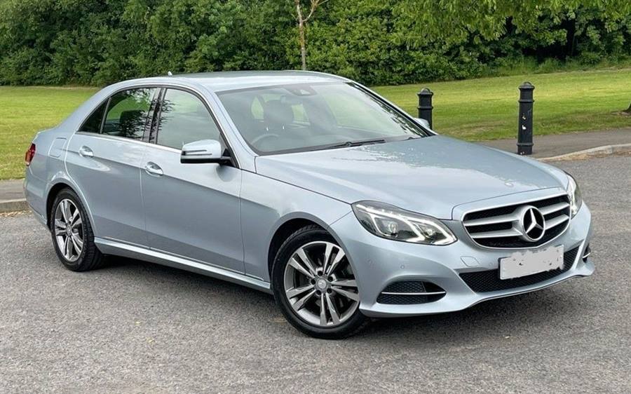 Mercedes E Class wedding car