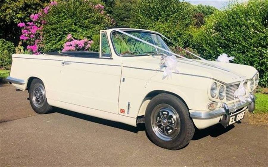Triumph Vitesse wedding car