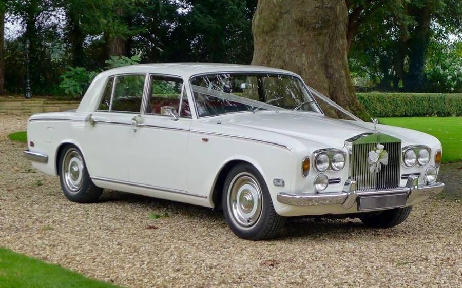 Rolls Royce Silver Shadow wedding car