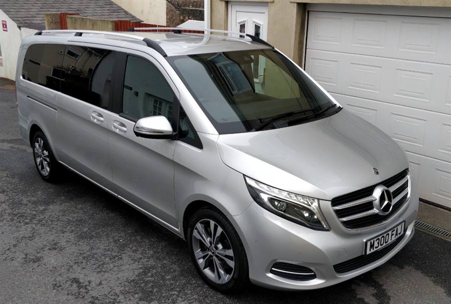 Van Rental Somerton Car And Van Silver Mercedes V Class