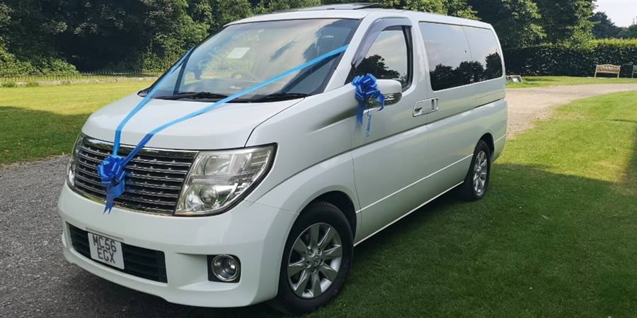 Nissan Elgrand XL SUV wedding car