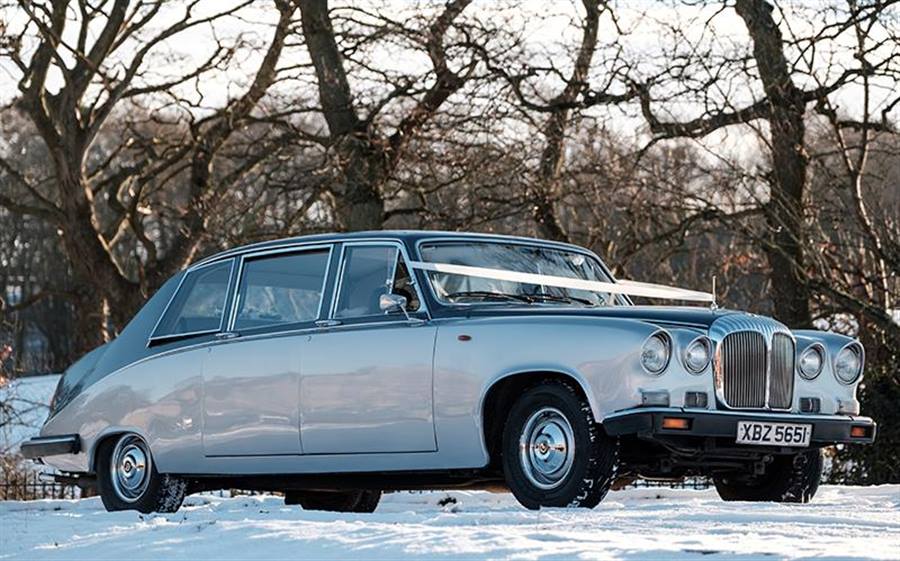 Daimler DS420 wedding car