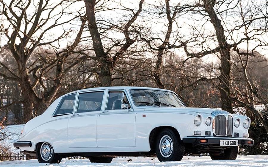 Daimler DS420 wedding car