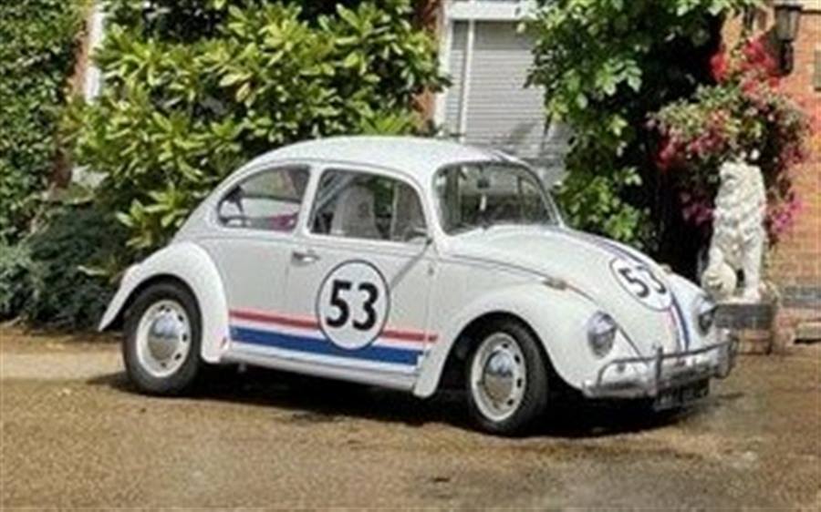 VW Beetle Herbie 53 wedding car