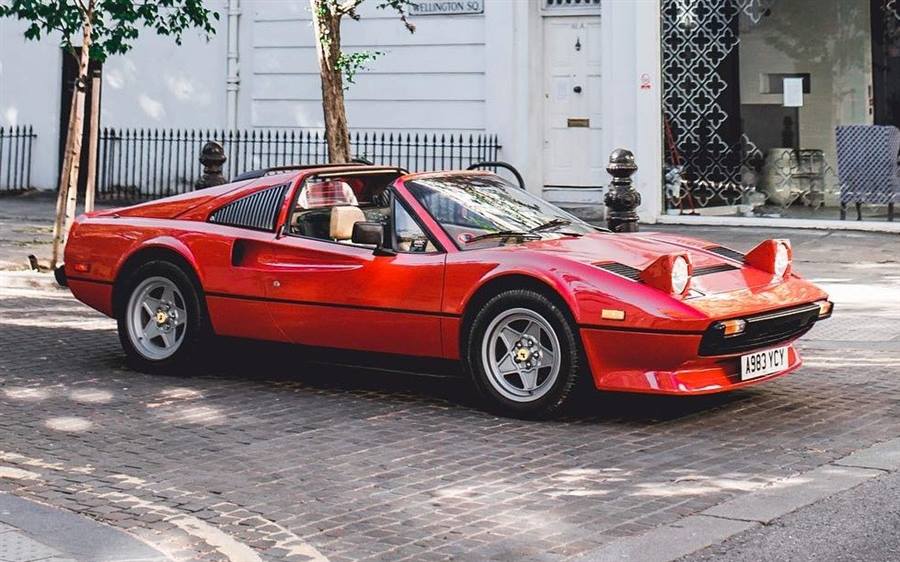 Ferrari 308 GTSi wedding car