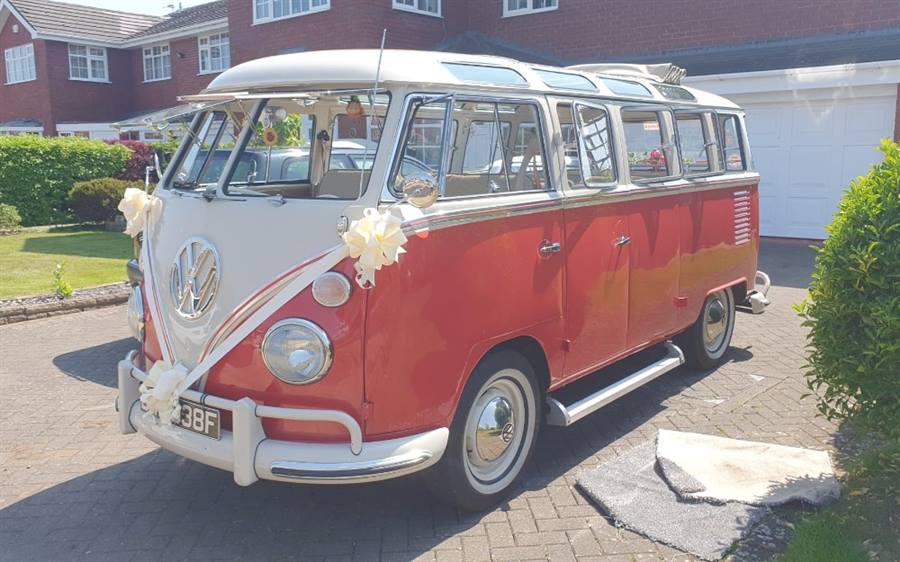 VW Campervan Split Screen Ama wedding car
