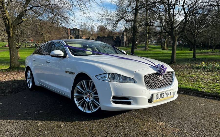 Jaguar XJL wedding car