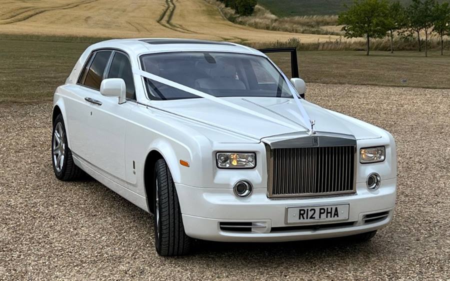 Rolls Royce Phantom VII wedding car