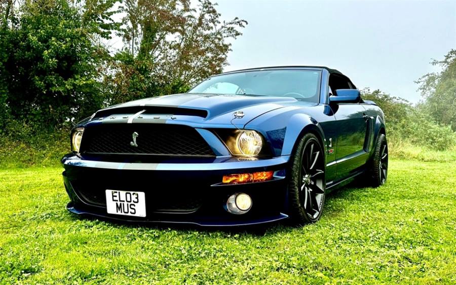 Mustang Shelby V8 Stage 2 Supercharge wedding car