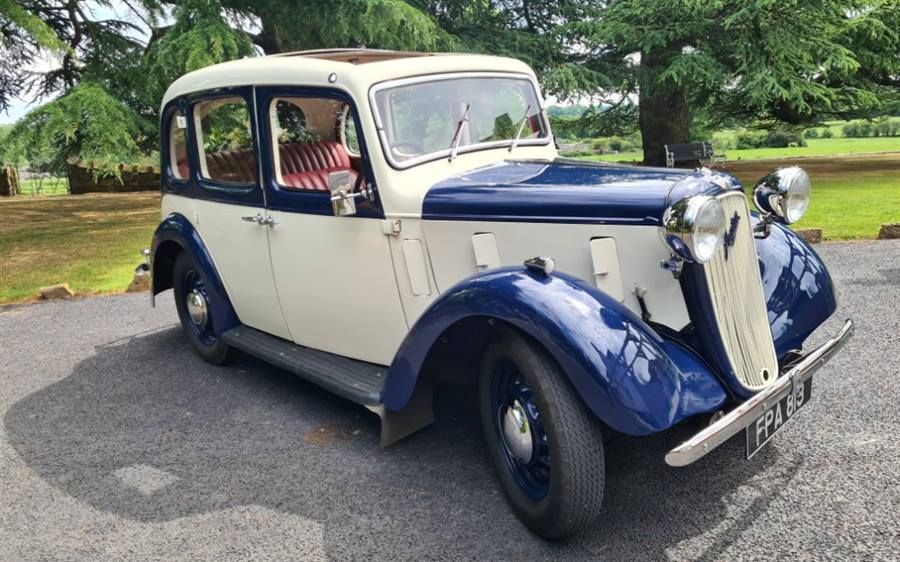 Austin 10 Cambridge wedding car