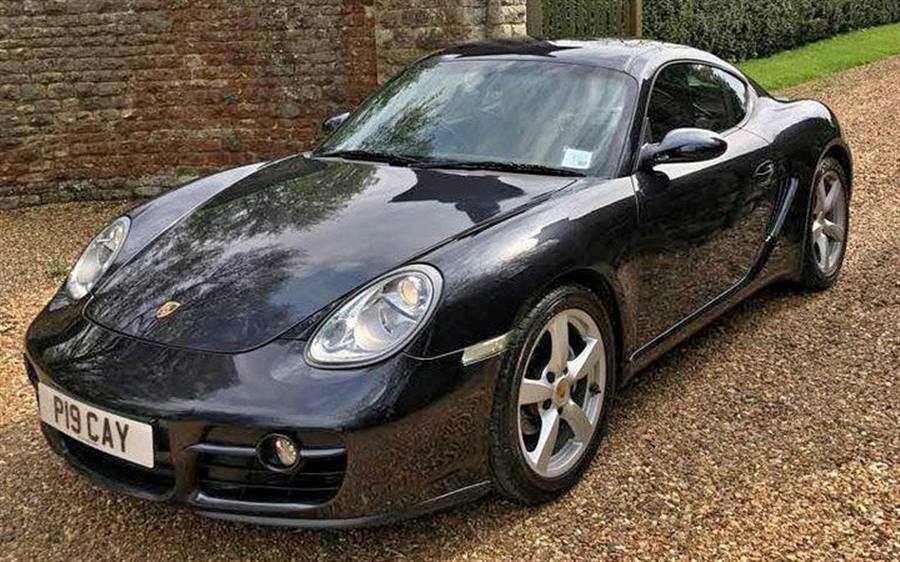 Porsche Cayman wedding car