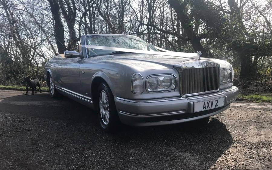 Rolls Royce Corniche wedding car