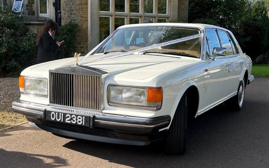 Rolls Royce Silver Spirit II wedding car
