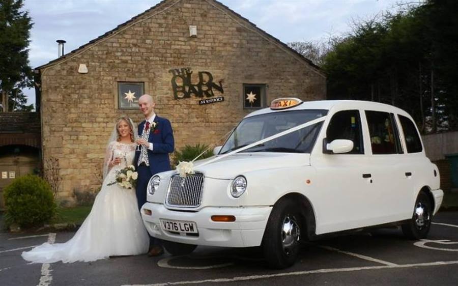 London Taxi TX1 (Betty) wedding car
