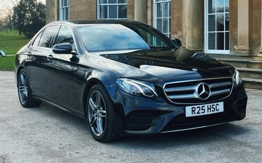 Mercedes E Class wedding car